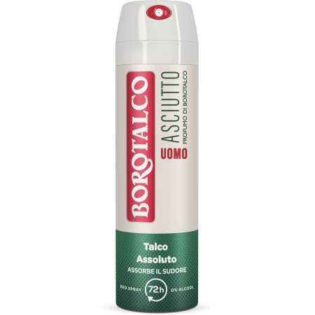 BOROTALCO DEODORANTE UOMO ASCIUTTO PROFUMO DI BOROTALCO SPRAY