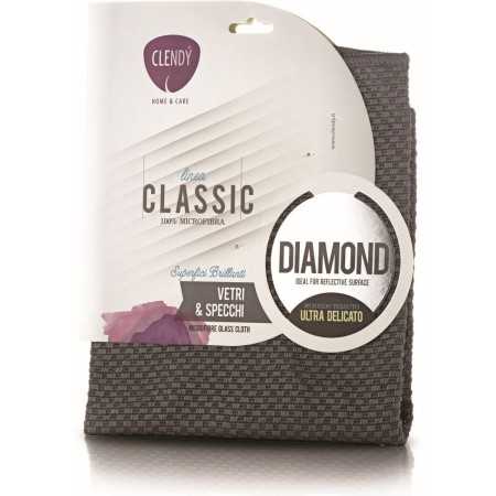 CLENDY CLASSIC DIAMOND PANNO VETRI IN MICROFIBRA cm. 36X38