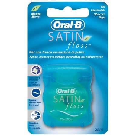 ORAL B SATINFLOSS FILO INTERDENTALE MENTA 25MT