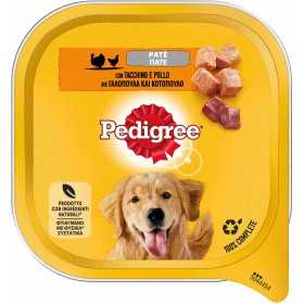 PEDIGREE PATE' CANE CON POLLO E TACCHINO 300GR