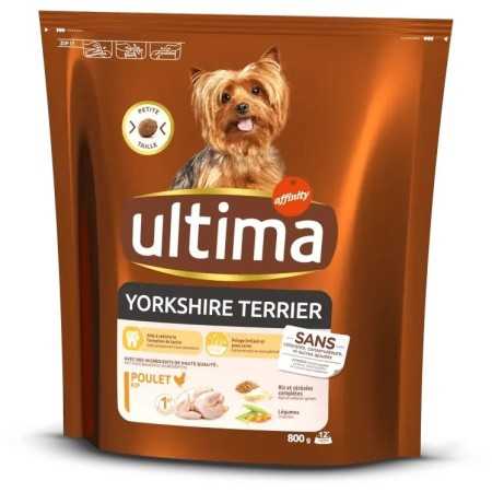 ULTIMA CROCCHETTE CANE ADULT YORKSHIRE TERRIER POLLO E RISO E