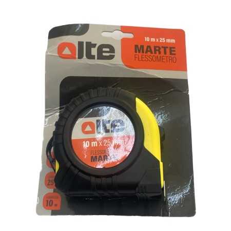 ALTE FLESSOMETRO MARTE CASSA IN ABS E GOMMA MT. 10x25MM.