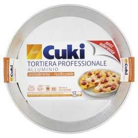 CUKI TORTIERA ANTIADERENTE IN ALLUMINIO DIAMENTRO CM. 30 PZ. 1