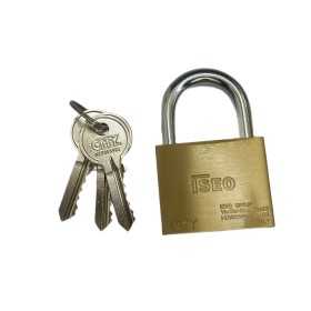 LUCCHETTO ISEO CITY 50 IN OTTONE MM. 50