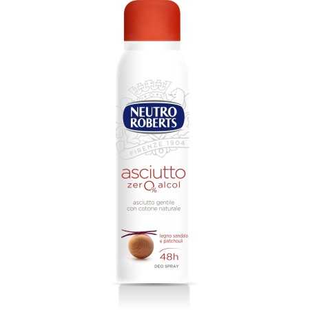 NEUTRO ROBERTS DEODORANTE ASCIUTTO SANDALO E PATCHOULI SPRAY