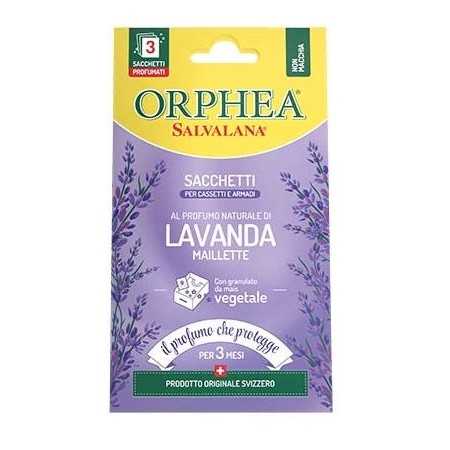 ORPHEA SALVALANA SACCHETTI PROFUMATI LAVANDA 3 PEZZI
