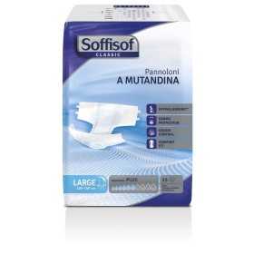 SOFFISOF PLUS PANNOLONI A MUTANDINA LARGE 15 PEZZI
