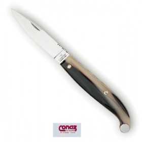 CONAZ CALABRIAN KNIFE GLOSSY BOVINE HANDLE