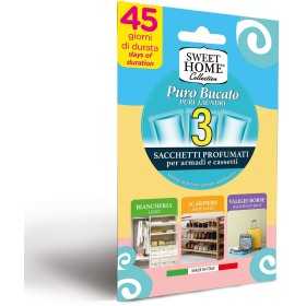 SWEET HOME PROFUMATORE CASSETTI 3 PEZZI PURO BUCATO