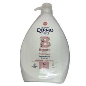 DERMOMED BAGNOSCHIUMA DOCCIA BEAUTY AI FIORI BIANCHI DISPENSER ml. 1000