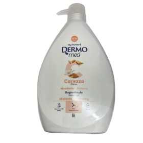 DERMOMED BAGNOSCHIUMA DOCCIA CAREZZA MANDORLA DISPENSER ml. 1000