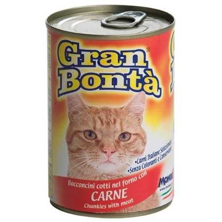 GRAN BONTA' BOCCONCINI PER GATTO GUSTO CARNE 400GR