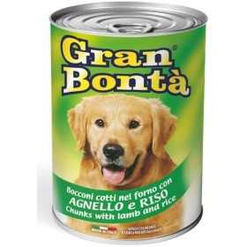 GRAN BONTA' BOCCONI PER CANE GUSTO AGNELLO E RISO 400GR