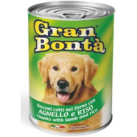GRAN BONTA' BOCCONI PER CANE GUSTO AGNELLO E RISO 400GR