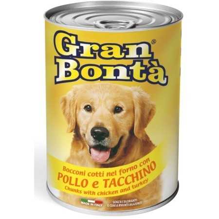 GRAN BONTA' BOCCONI PER CANE GUSTO POLLO/TACCHINO 400GR