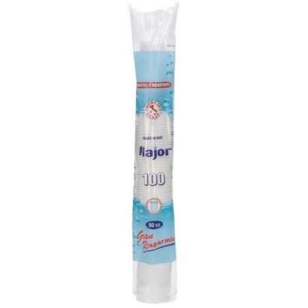 MAJOR BICCHIERI CAFFE' BIANCHI 80 CC. 100 PEZZI