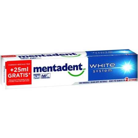 MENTADENT WHITE SYSTEM DENTIFRICIO DA DENTI 75+25ML