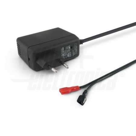 Alpha Elettronica power SW18-81222 Carica batteria piombo 3,8Vdc 900 mA terminali faston