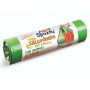 DOMOPAK SPAZZY SACCO VERDE PATTUMIERA CON MANINI LT. 110 PZ. 10