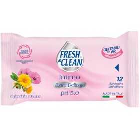 FRESH & CLEAN INTIMO EXTRA DELICATO 12 SALVIETTINE