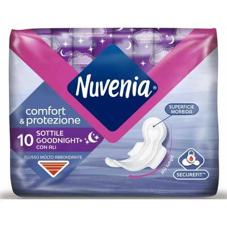 NUVENIA SOTTILE ASSORBENTI NOTTE CON ALI 10PZ
