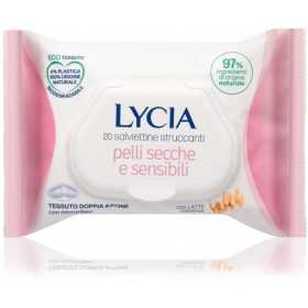 LYCIA SALVIETTINE STRUCCANTI PELLI SECCHE SENSIBILI pz. 20