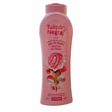 TULIPAN NEGRO BAGNOSCHIUMA BESITOS DE FRESA 650 Ml