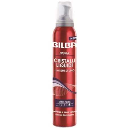 BILBA SPUMA SEMI DI LINO E CRISTALLI LIQUIDI TENUTA EXTRA FORTE