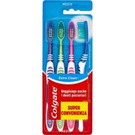 COLGATE SPAZZOLINO DA DENTI EXTRA CLEAN MEDIO 4 PEZZI