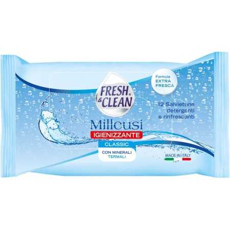 FRESH & CLEAN MILLEUSI IGIENIZZANTE CLASSIC 12 SALVIETTINE