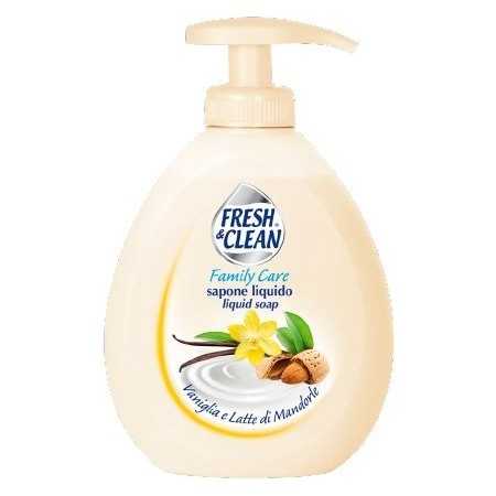 FRESH & CLEAN SAPONE LIQUIDO VANIGLIA E MANDORLA 300ML