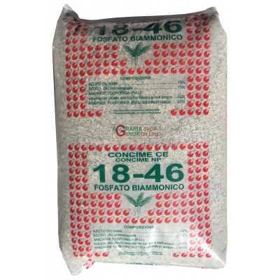 CONCIME FOSFATO BIAMMONICO COMPOSTO NP 18.46 KG. 25 