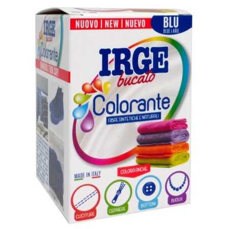 IRGE BUCATO COLORANTE PER TESSUTI PRONTO ALL'USO BLU 300 GR