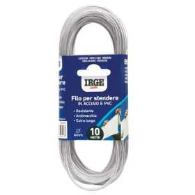 IRGE FILO STENDIBIANCHERIA RIVESTITO IN ACCIAIO MM. 4 MT. 10