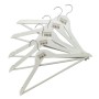 IRGE GRUCCIA OMETTI IN LEGNO BIANCO PER VESTITI PZ. 5