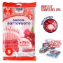 IRGE SACCO BUSTA SOTTOVUOTO PROFUMATO ROSA CON VALVOLA DI