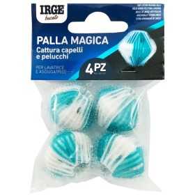 IRGE SFERE MAGICHE CATTURA CAPELLI E PELUCCHI PER BUCATO 4 PZ