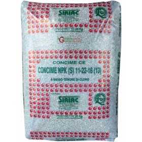 MINERAL FERTILIZER NPK 11.22.16 WITH LOW CHLORINE CONTENT FROM