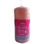 MOCCOLO IN ETHEREAL SCENTED WAX cm. 7x15 FIOR DI PESCO