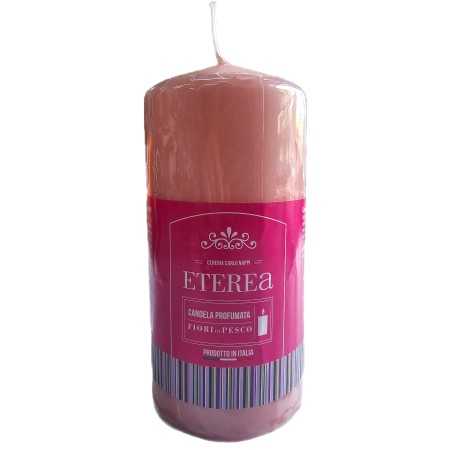 MOCCOLO IN ETHEREAL SCENTED WAX cm. 7x15 FIOR DI PESCO