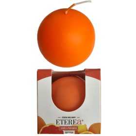 ETEREA CANDELA SFERA DI CERA PROFUMATA AGRUMI CM. 8