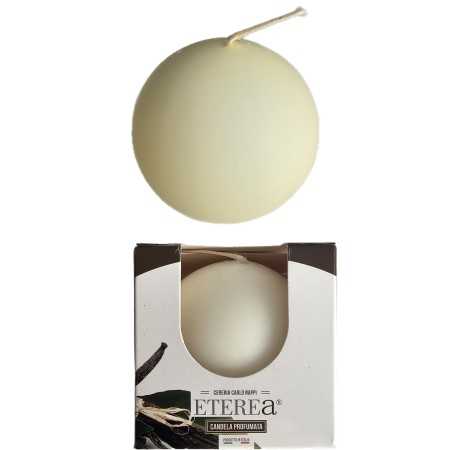 ETEREA CANDELA SFERA DI CERA PROFUMATA ETEREA VANIGLIA CM. 6