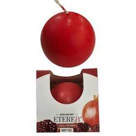 ETEREA CANDELA SFERA DI CERA PROFUMATA MELOGRANO CM. 8