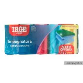 IRGE SPUGNA ABRASIVA CON IMPUGNATURA CM. 8,6x6,8x4,2 PZ. 5