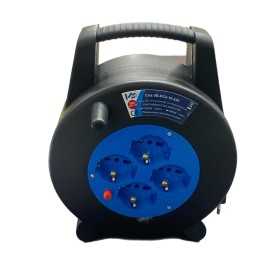 VB-ELECTRIC AVVOLGICAVO DOMESTICO 16A BIPASSO 4 PRESE 10-16A HO5VV-F 3x1,5 MT. 10