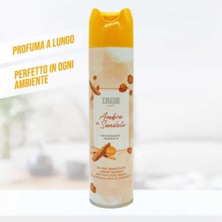 IRGE DEODORANTE AMBIENTE SPRAY AMBRA E SANDALO ML. 300