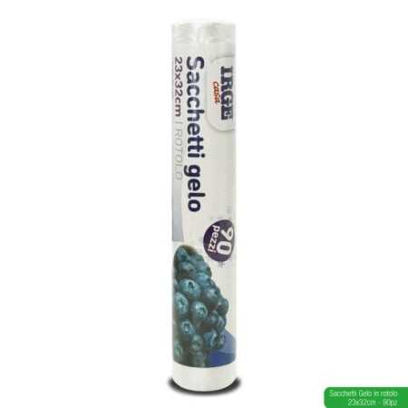 IRGE ROTOLO SACCHETTI GELO PER ALIMENTI CM. 23x32 PZ. 90