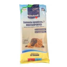 VITAKRAFT SALVIETTE IGIENIZZANTI MULTI SUPERFICI A LIMONE PZ. 40