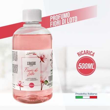 IRGE DIFFUSORE RICARICA PROFUMO AMBIENTE FIORI DI LOTO ML. 500