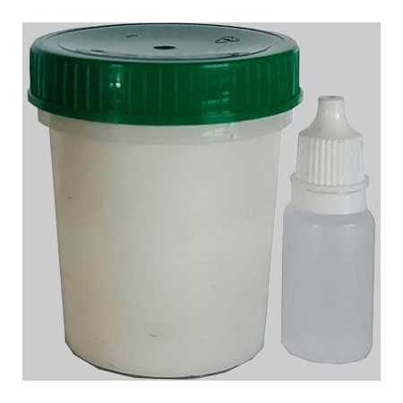 KIT DI RIPARAZIONE PER PIATTO DOCCIA EFFETTO PIETRA BIANCO